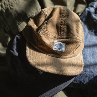 复古圆顶棒球帽短檐休闲棒球帽 秋冬灯芯绒街头五片帽 NON STOCK