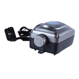 创星Atman鱼缸氧气泵单双头CR30/CR40双头增氧泵AT系列水族充氧泵