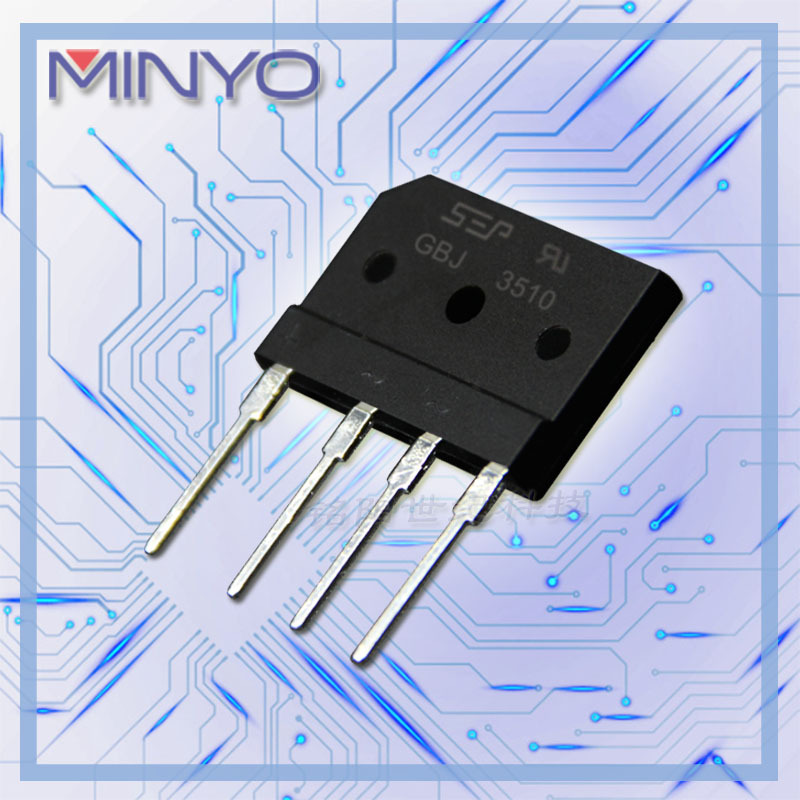 GBJ3510/KBJ3510 35A1000V电磁炉维修专用桥堆 DIP-4  1件包邮