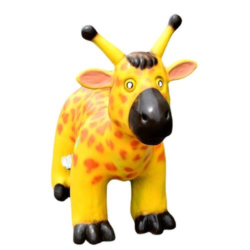 仿真硅胶动物车可动恐龙骑行电动游乐车商场亲子儿童发光电瓶车