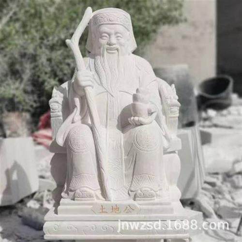 山东石雕四大金刚雕像厂家石头雕刻妈祖像图片石材妈祖雕塑造价