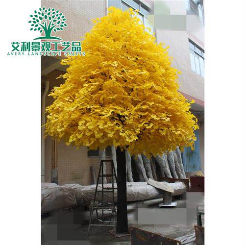 银杏树植物室内外摆放假树婚庆绿植景观园林树装饰装饰树