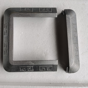 阳光房立柱装饰盖立柱脚盖护栏铝合金方管分体底坐方管盖帽封口盖