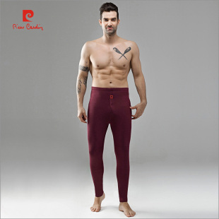 男加肥加大双层加厚美雅碧舒暖肥佬高腰裤 皮尔卡丹内衣男士 保暖裤