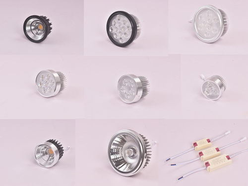 led斗胆灯维修AR111豆胆替换12W灯泡灯芯cob射灯内胆配件光源驱动