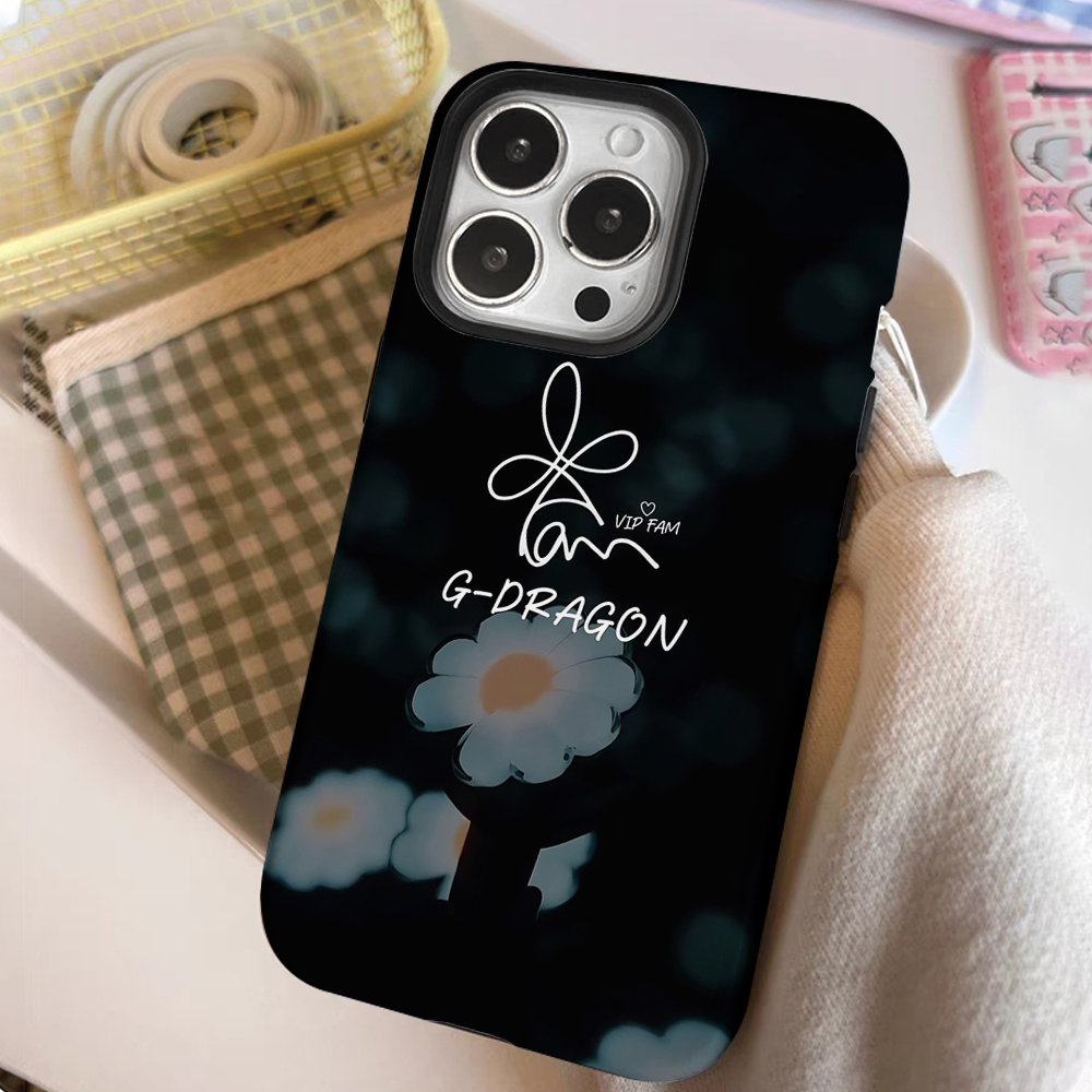 权志龙潮牌iPhone17二合一菲林适用16plus雏菊手机壳苹果12/13简约15promax高级感GD同款iphone14防摔保护xr