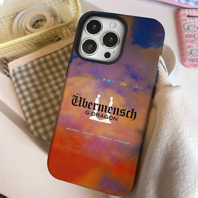 Ubermensch权志龙iPhone16二合一菲林适用15plus手机壳苹果1213新专辑周边14promaxGD同款iphone17防摔保护xr