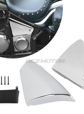 摩托车配件适用于川Q VN900 改装车身保护罩 电池盖 侧板 06-20年
