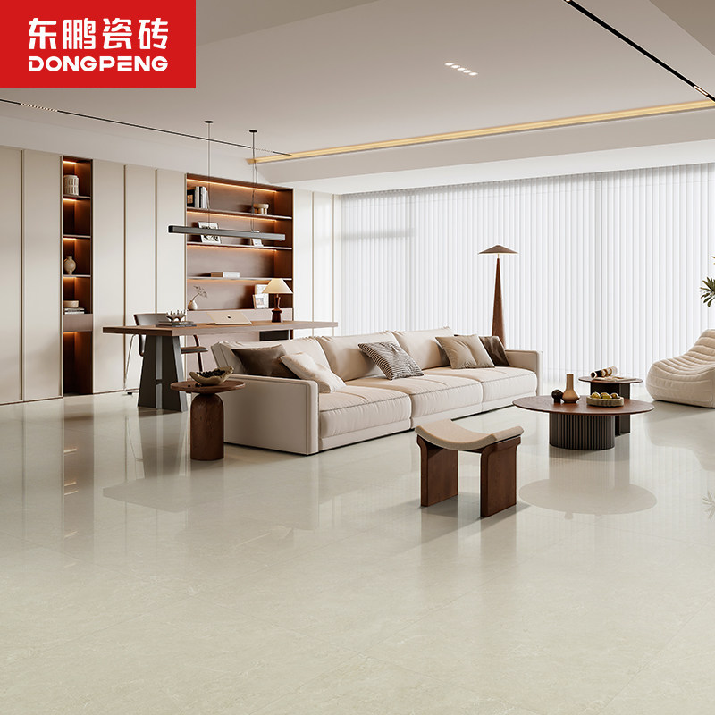 东鹏瓷砖斯托尼750x1500瓷砖客厅地砖奶油风地板砖广东佛山品牌