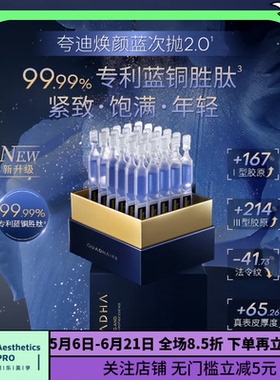 夸迪·(2.0版)华熙生物焕颜凝萃蓝铜胜肽次抛精华液30支 2026.10
