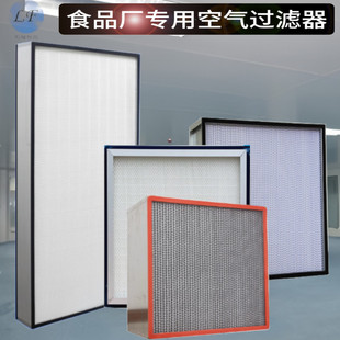 食品厂高中初效空气过滤器定制专业洁净室新风系统净化车间