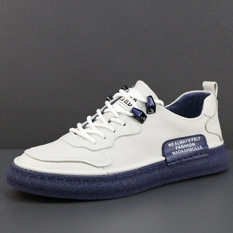 潮流防滑板鞋耐磨小白大码