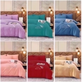 25年新品 糯小棉糯糯棉水洗棉床上四件套绣花亲肤2 2.3米