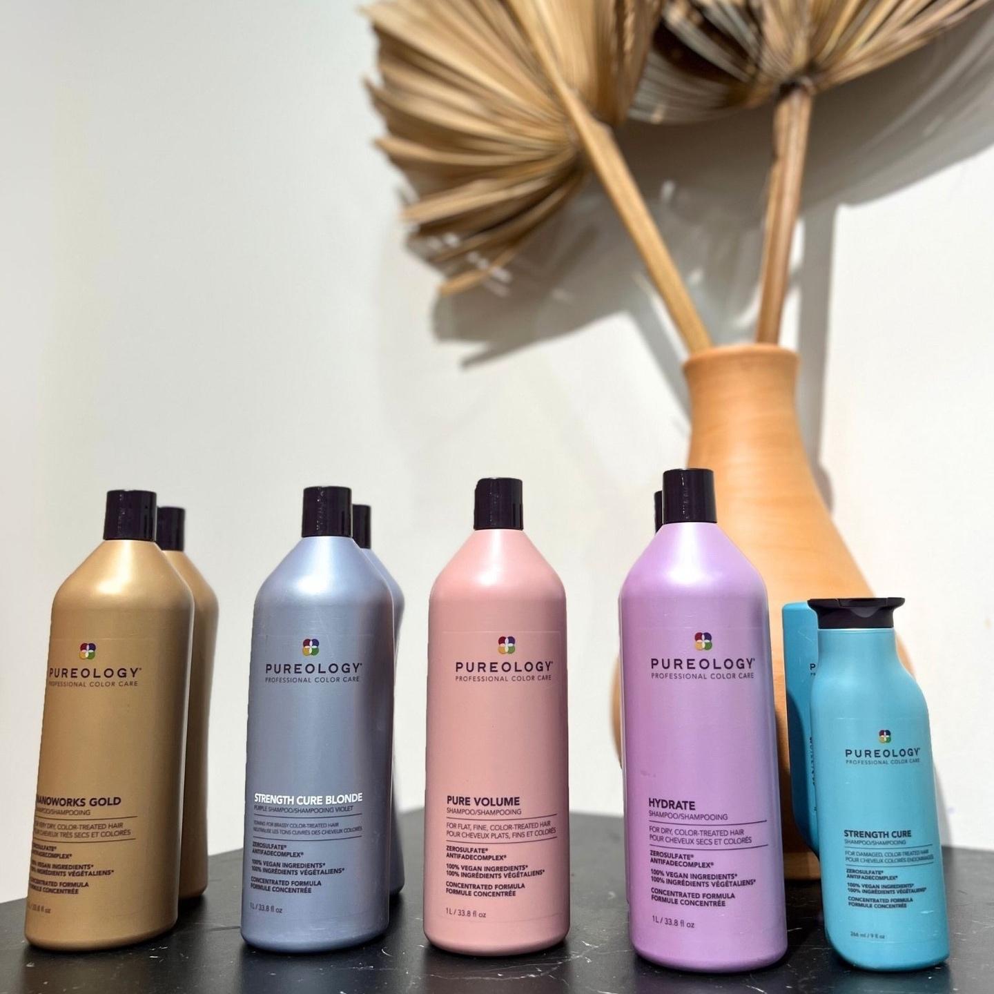 Pureology保湿修复锁色洗发水