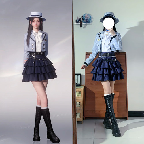 (现货）富士山恋与深空服女主主控心动漫游全套日常cosplay套装女