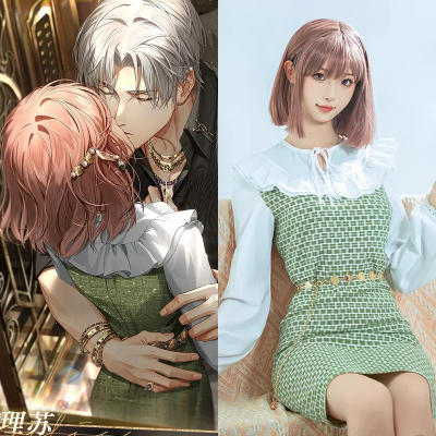 富士山光与夜之恋cos服女主至神谕生日卡cosplay游戏动漫服装女