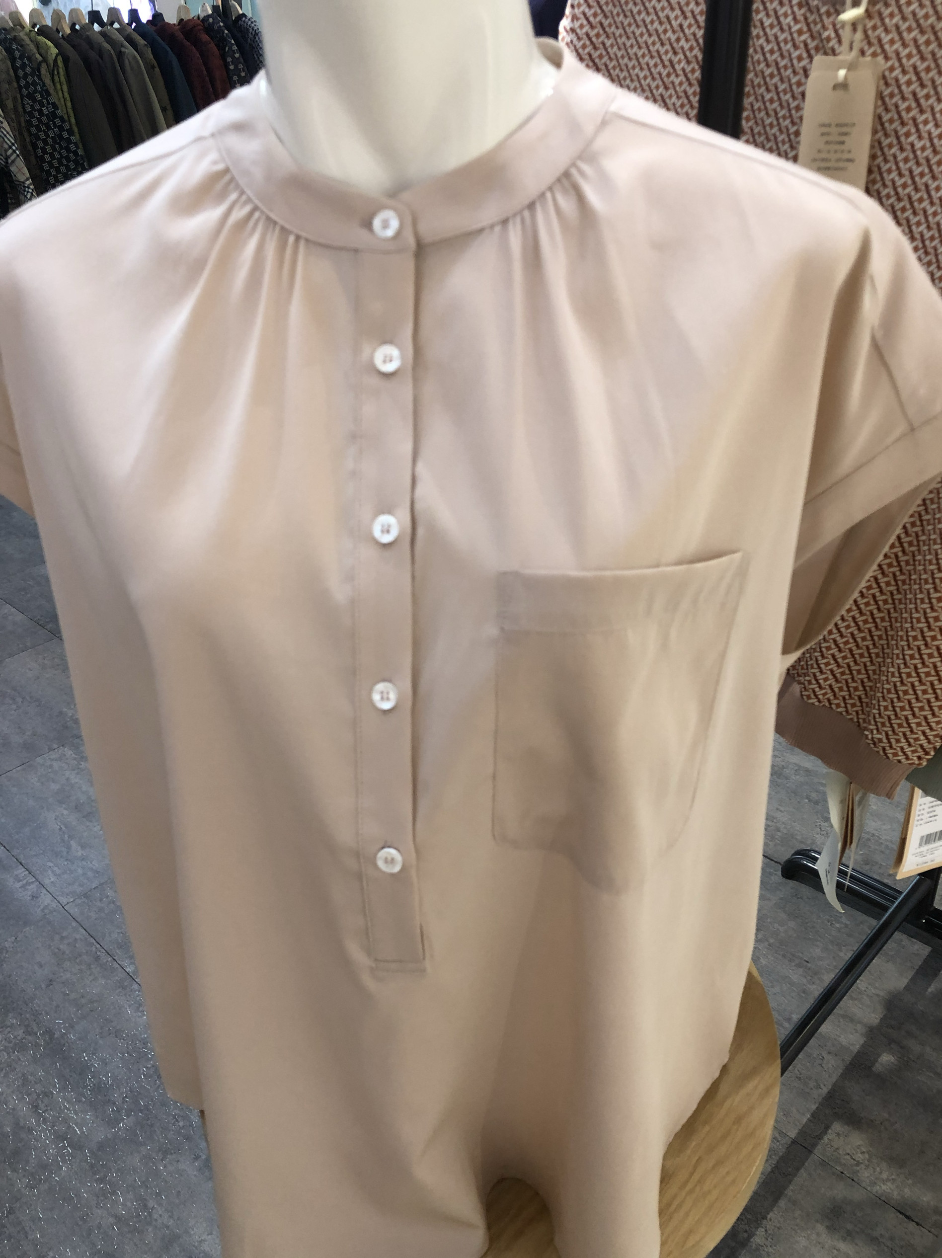 正品海尔曼斯桑蚕丝女衫24808C63