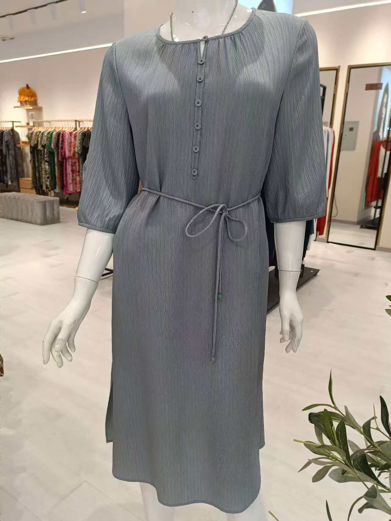 正品海尔曼斯新款2025春夏25626a6q连衣裙
