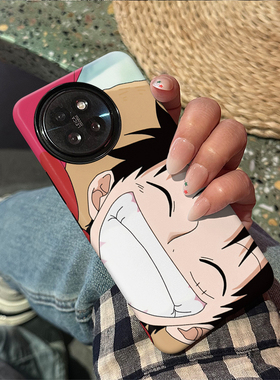 路飞 适用于小米Civi4Pro手机壳小米Civi5Pro全包边CIVI3菲林硬壳二合一保护套新款耐脏软壳防摔卡通