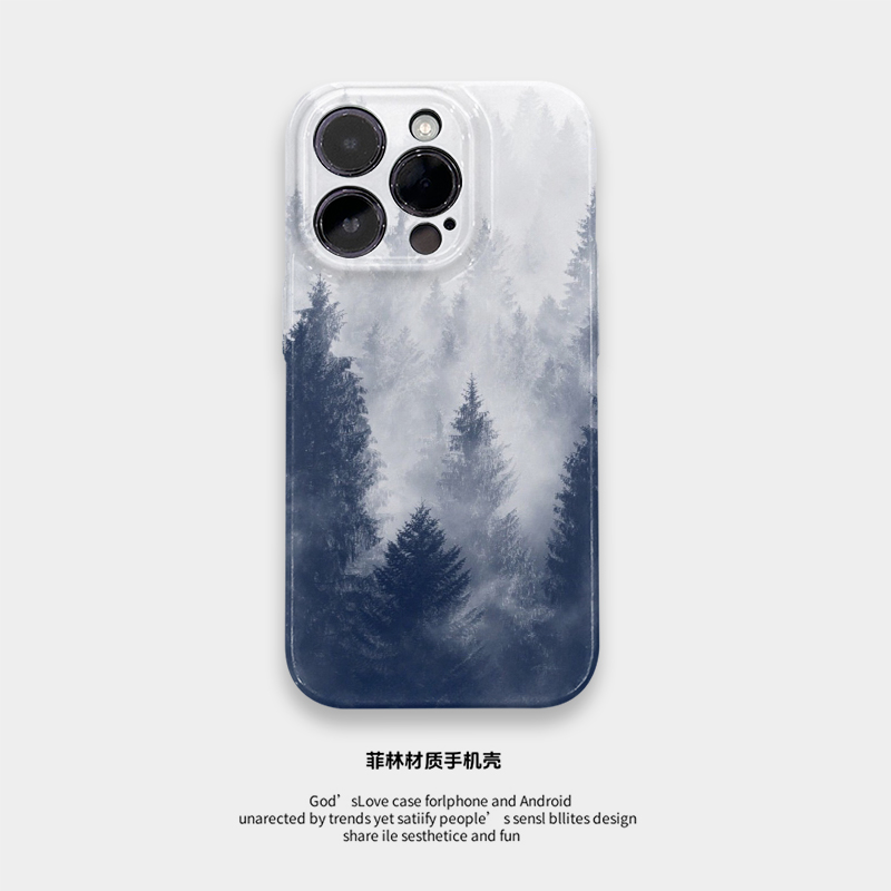 雾凇适用于iPhone16ProMax手机壳15Pro菲林硬壳苹果14Pro全包边软壳13新款耐脏12保护套11小众XR/XSMAX