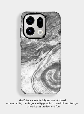 灰色晕染适用于OPPO FIND X9PRO手机壳全包边二合一防摔软壳FIND X9菲林塑料硬壳保护套新款可爱耐脏