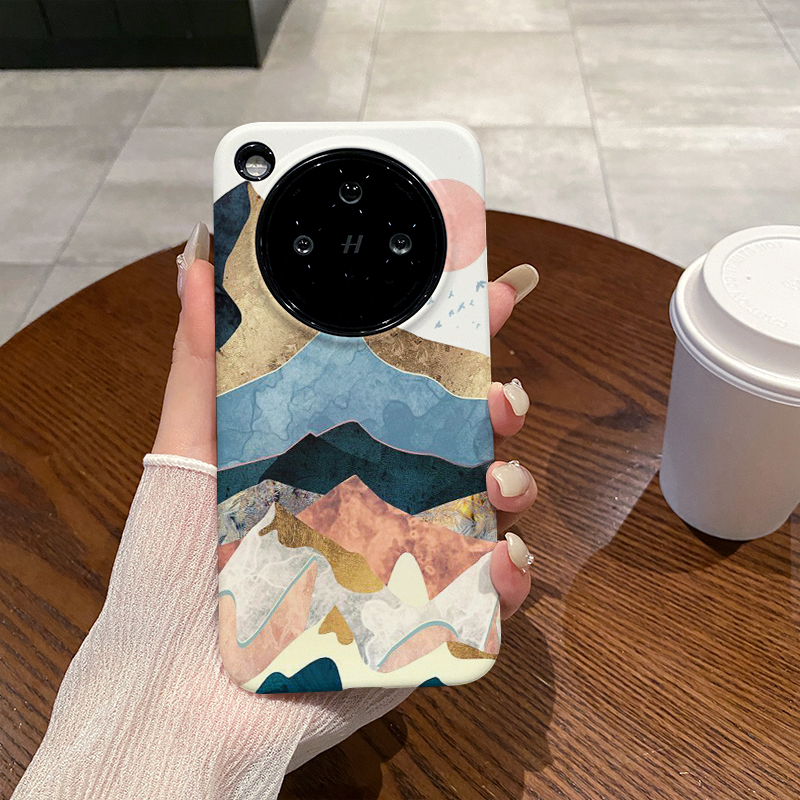 太阳山景适用于OPPO FIND X8手机壳全包边菲林FINDX8PRO磨砂二合一硅胶软壳硬壳塑料个性创意新款简约时尚