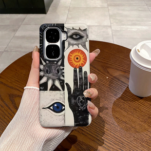 暗黑空洞 适用于VIVO iQOO Neo9手机壳全包边菲林iQOO Neo10 SPro磨砂二合一硅胶软壳硬壳塑料个性保护套