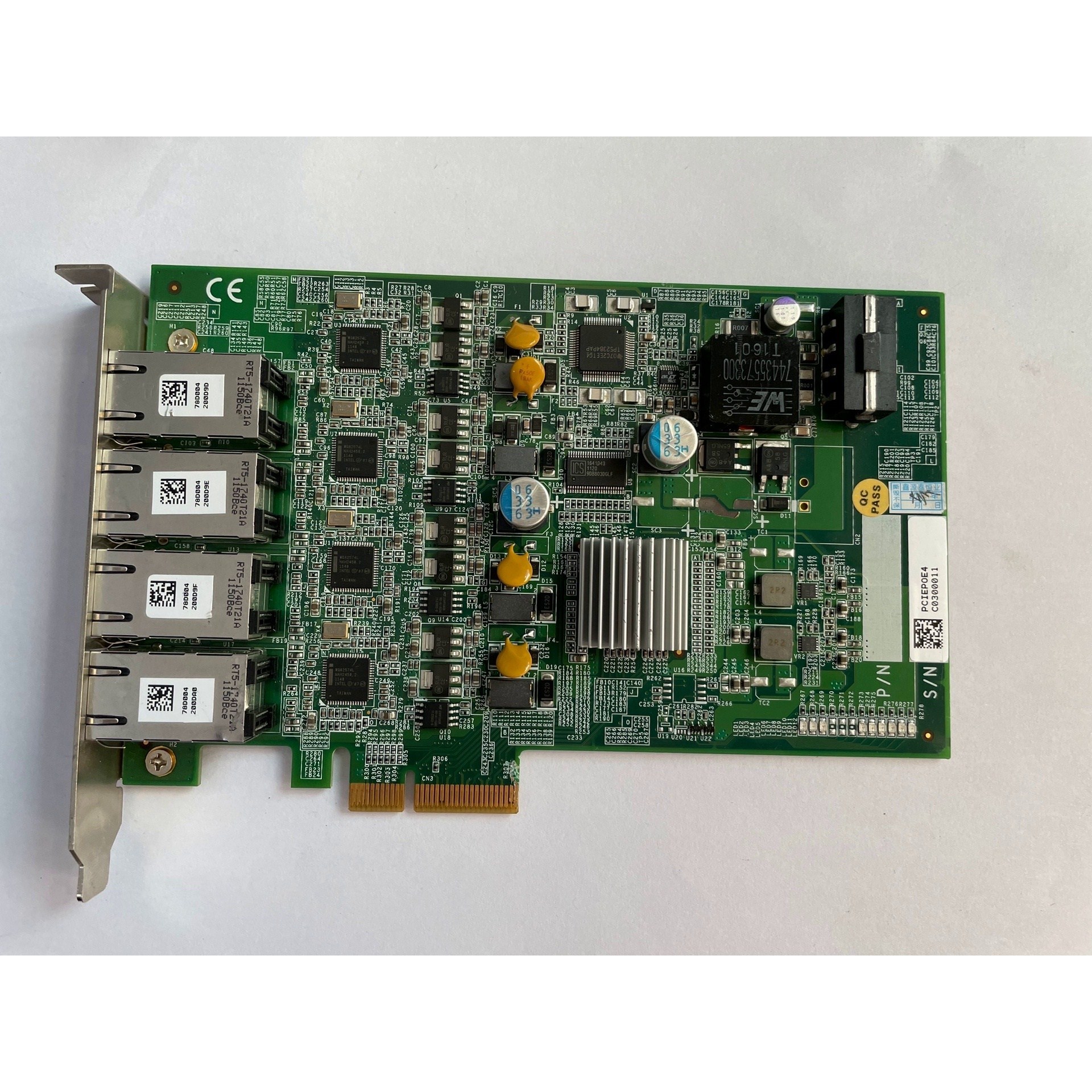 凌华 PCIE-POE4+ Rev. A4 POE 视频图像 拍前请询价 金属材料及制品 金属加工件/五金加工件 原图主图