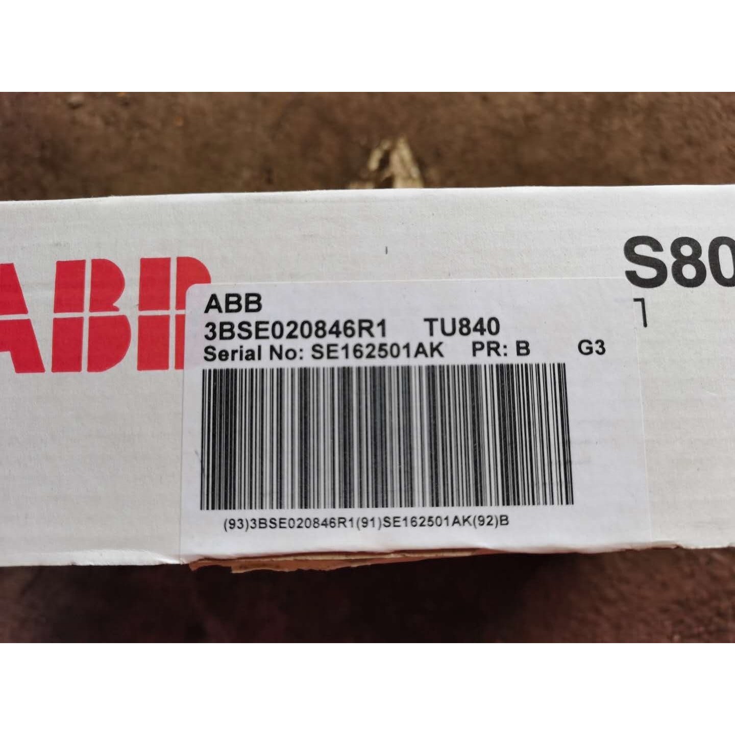 TU840 ABB3BSE020846R1拍前请询价