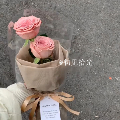 少女心生日礼物小花束仿真皂花