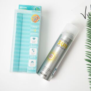 韩国CRYSTAL SUN SPRAY 透明水晶防晒喷雾150ml娜扎同款保湿喷雾