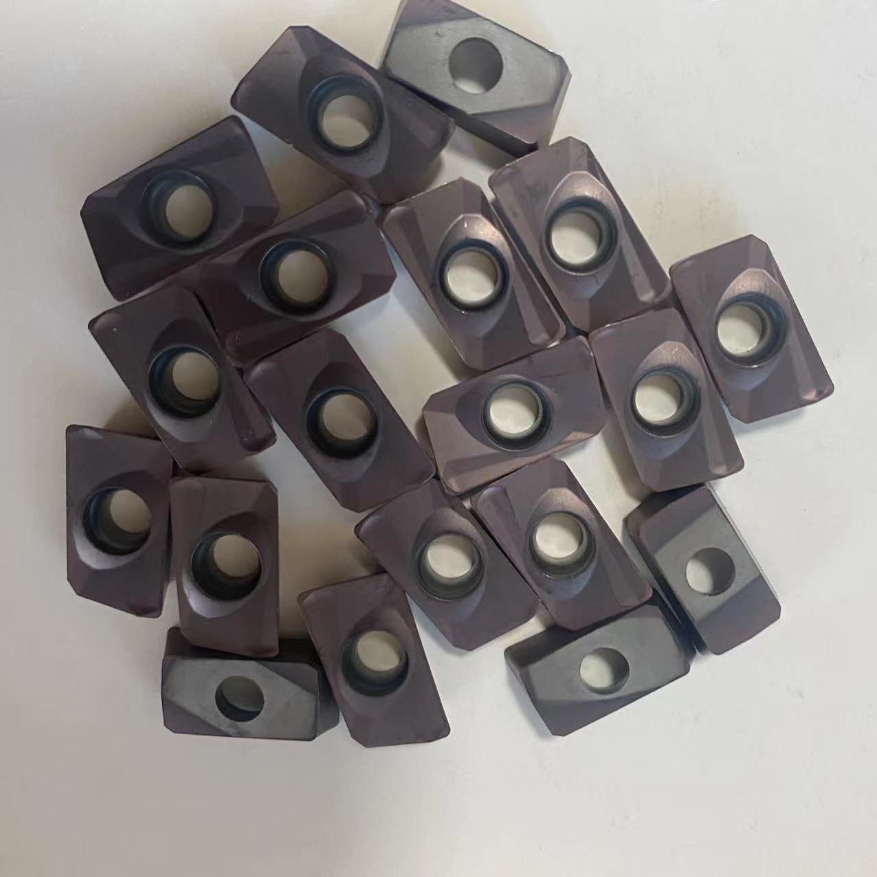 二手进口三菱APMT1604铣刀片旧刀片清角旧刀粒不锈钢钢件副角9成