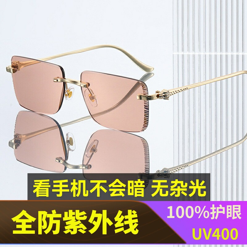 新款女士太阳镜UV400高清镜片
