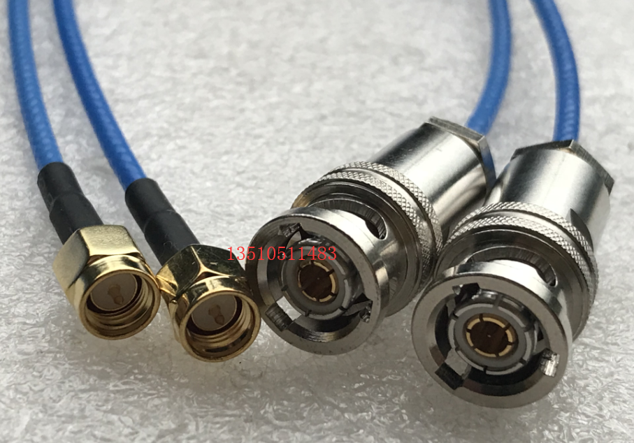 三同轴sma进口连接线bnc公转跳线