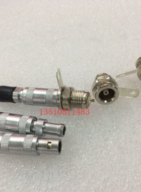 雷默连接器 LEIMO.FFA.ERA.00S航空插头C5单芯同轴公头对接母座