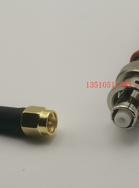 SHV耐高压RG223工业级射频5KV连接线SHV BNC公转SMA公RG223高压线