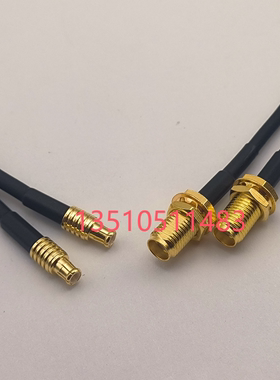 SMA母转MCX公黑色RG316射频耐高温镀银线 SMA-KY/MCX-J高频AP跳线