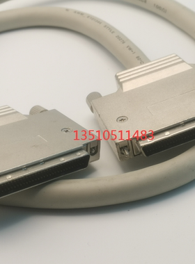 HPDB68针对针服务器连接线 DB68芯电缆数据线SCSI68P公对公金属壳