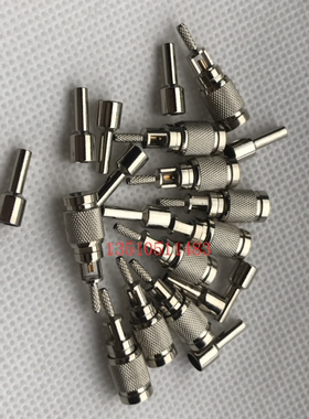 2M/2兆CC4公75-1-1专用DDF信号接头 CC4/迷你BNC公接-1小线SDI头