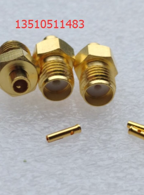 射频RG402半柔半刚SMA-KB3连接器 高频SMA母SFT50-3微波馈线RF头