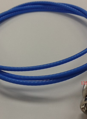 BNC/SMA-JJ射频蓝色RG316跳线 BNC公转SMA公50欧姆Q9示波器信号线