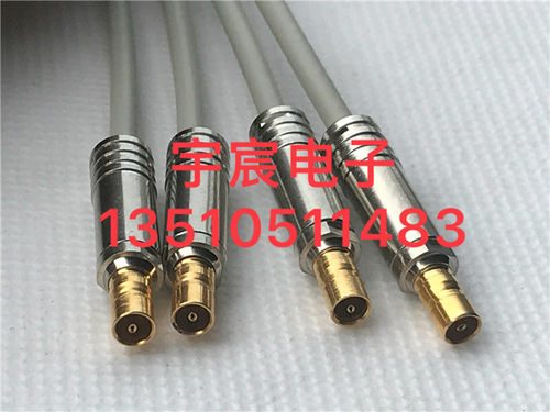 2兆2M射频CC3母转母E1连接线CC3-KK同轴DDF特殊2M跳线C3双母馈线
