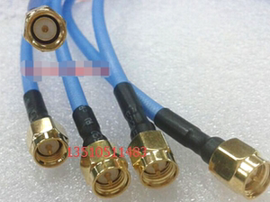 SMA-J/SMA-J半柔RG402低损耗同轴高频线射频SMA公对公SFT50-3馈线