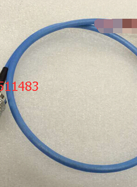 射频N-JJW半柔RG402蓝色微波跳线 AP高频N双公一弯一直 L16公馈线