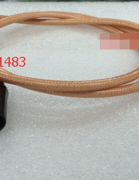 SMA-K转鳄鱼夹RG142镀银50欧姆射频测试线 高频SMA母转夹子AP馈线