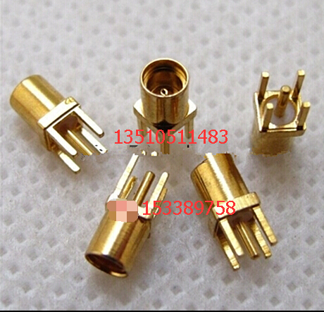 射频同轴连接器立式pcb母直rf