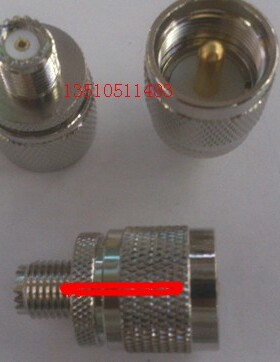 高频UHF公转/迷你UHF母SL16-J转MINIUHF 转换头 射频头/同轴测试