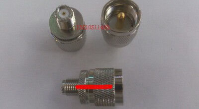 高频UHF公转/迷你UHF母SL16-J转MINIUHF 转换头 射频头/同轴测试