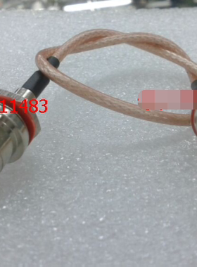 射频BNC-KKY同轴RG179高清信号线 高频Q9母转母带盘固定SDI测试线