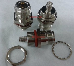 射频N母转SMA母带固定N KKY射频AP信号头 KYK高频头 SMA